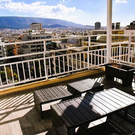 Tiny Rooftop Apartment Athen Eksteriør billede