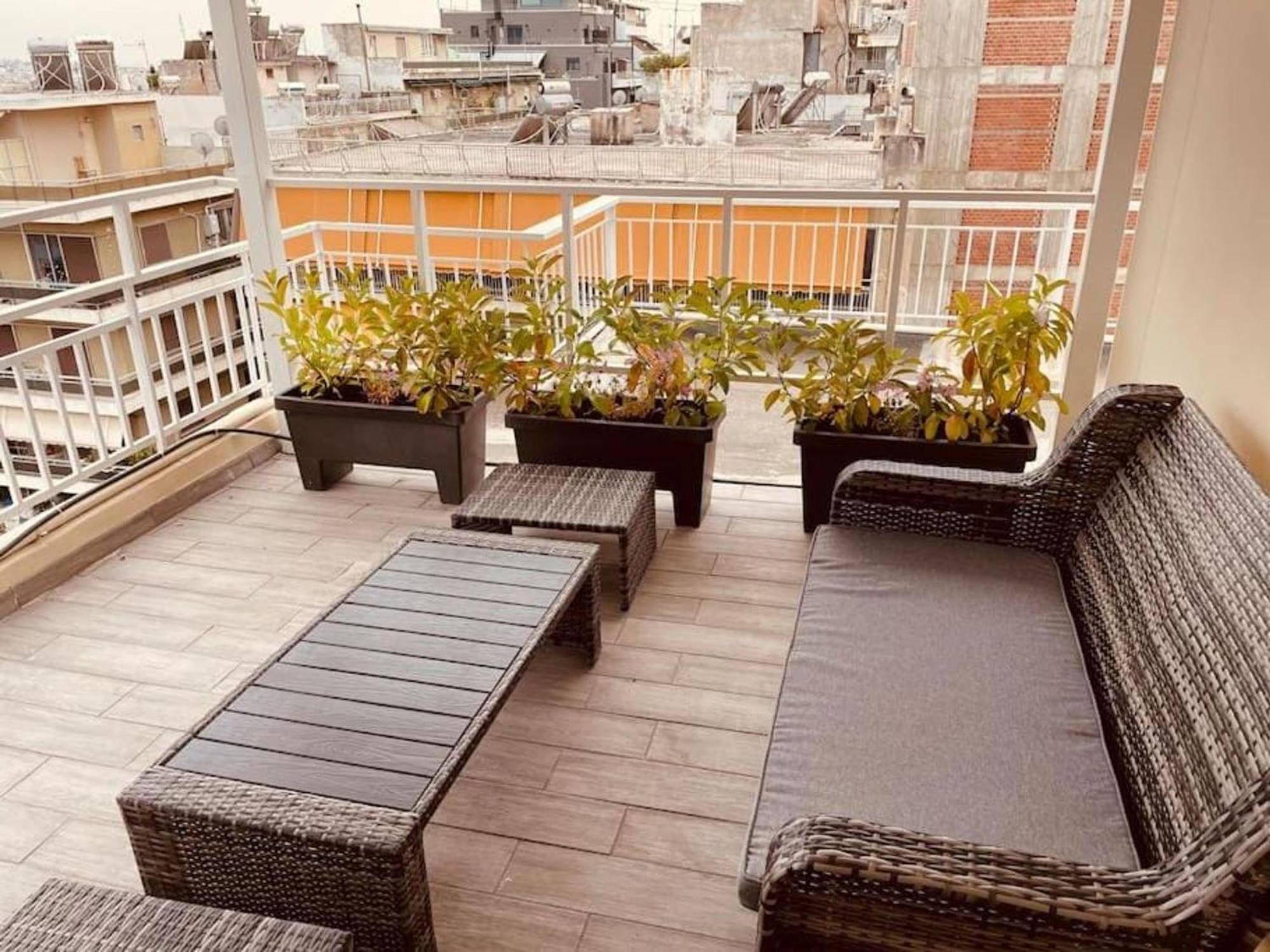 Tiny Rooftop Apartment Athen Eksteriør billede
